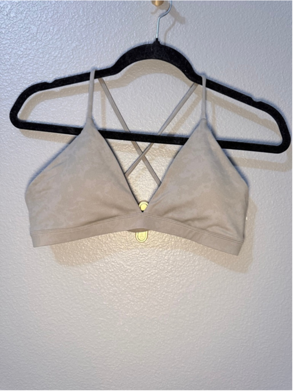 Women's CSB Beige Form Noa Crop Sports Bra L - Picture 5 of 8